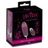 Javida - Ovo Vibratório com Controle Remoto e Pérolas Rotativas (Roxo)