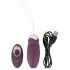 Javida - Ovo Vibratório com Controle Remoto e Pérolas Rotativas (Roxo)