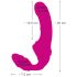 Strapless Strap-On - Vibrador sem alças (rosa)