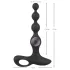 Black Velvets - vibrador anal com esferas - silicone preto