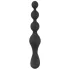 Black Velvets - vibrador anal com esferas - silicone preto