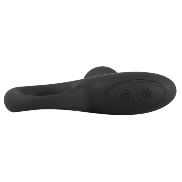 Black Velvets - vibrador anal com esferas - silicone preto