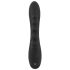 Sorriso Triplo - Vibrador Recargável à Prova d'Água com 3 Pontas (Preto)