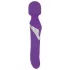 Javida - vibrador massageador 2 em 1 tipo wand e pérola - silicone lilás