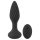 ANOS - Vibrador Anal Giratório com Pérolas (preto)