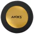 ANOS - vibrador anal rotativo com esferas - silicone preto