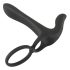Amor Dual Preto - Vibrador & Anel Peniano recarregável (2 em 1)