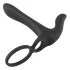 Black Velvets - vibrador casal e anel peniano recarregável 2 em 1 - preto