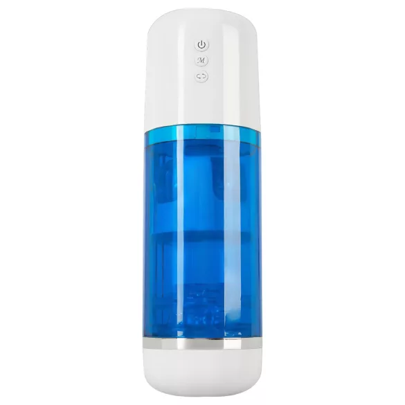 You2Toys - masturbador automático rotativo e impulsionador - azul e branco