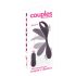 Escolha do Casal - Vibrador roxo com 2 motores e controle sem fio