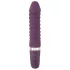 SMILE Soft - vibrador recarregável com aquecimento - silicone roxo