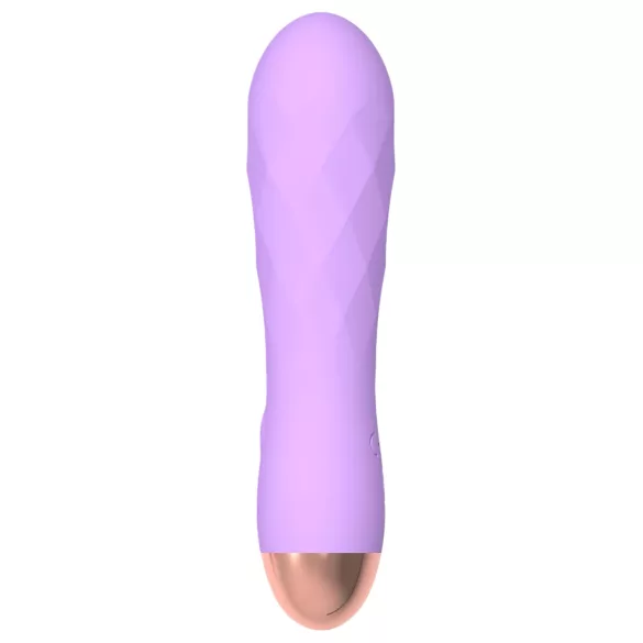 Cuties Mini - vibrador recarregável à prova d'água com textura - roxo