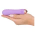Cuties Mini - vibrador recarregável à prova d'água com textura - roxo