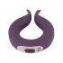 Couples Choice - anel peniano vibratório duplo - recarregável - roxo