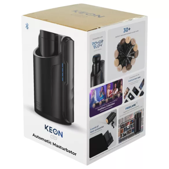 Kiiroo Keon Automatic - Masturbador interativo para homens (preto)