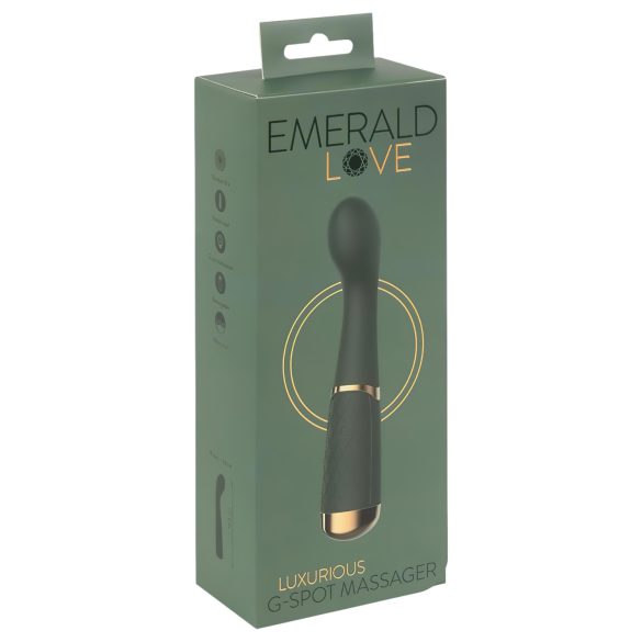 Vibrador Verde de Ponto G - Recarregável e à Prova d'Água!