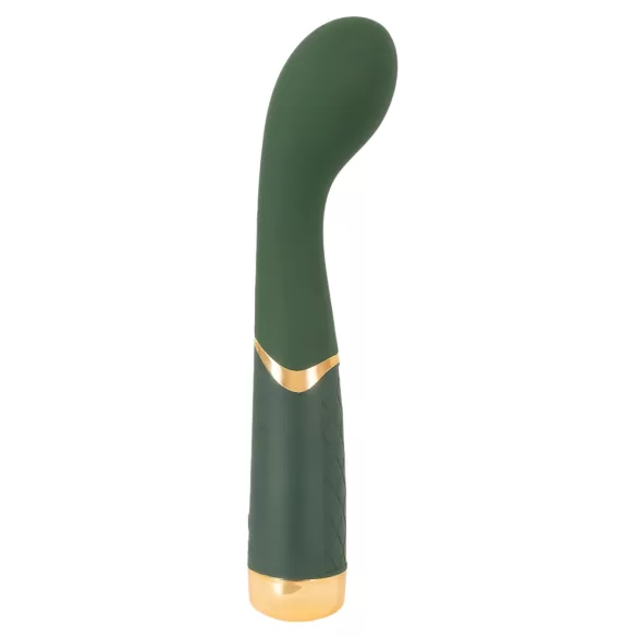 Emerald Love - vibrador ponto G recarregável à prova d'água - verde