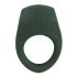Anel vibratório recarregável, verde e à prova d'água - Emerald Love
