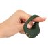 Anel vibratório recarregável, verde e à prova d'água - Emerald Love
