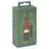 Emerald Love - vibrador em forma de batom recarregável e à prova d’água (vermelho)