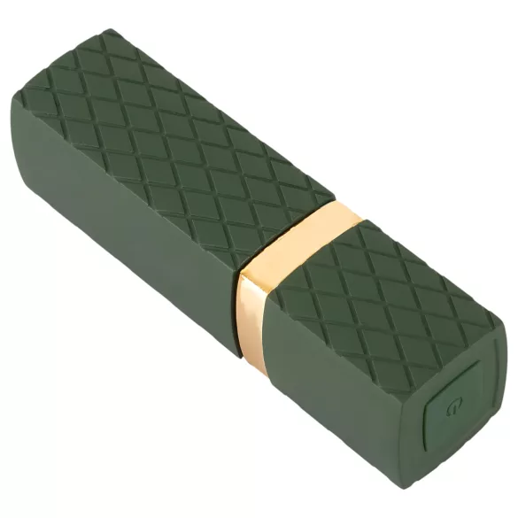 Emerald Love - vibrador em forma de batom recarregável e à prova d’água (vermelho)