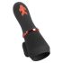 Rebel - Vibrador de Bolota com 2 Motores Recarregável (preto)