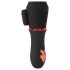 Rebel - Vibrador de Bolota com 2 Motores Recarregável (preto)