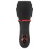 Rebel - Vibrador de Bolota com 2 Motores Recarregável (preto)
