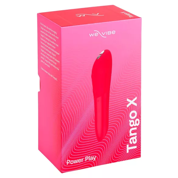 We-Vibe Tango X - vibrador bullet recarregável à prova d'água - coral