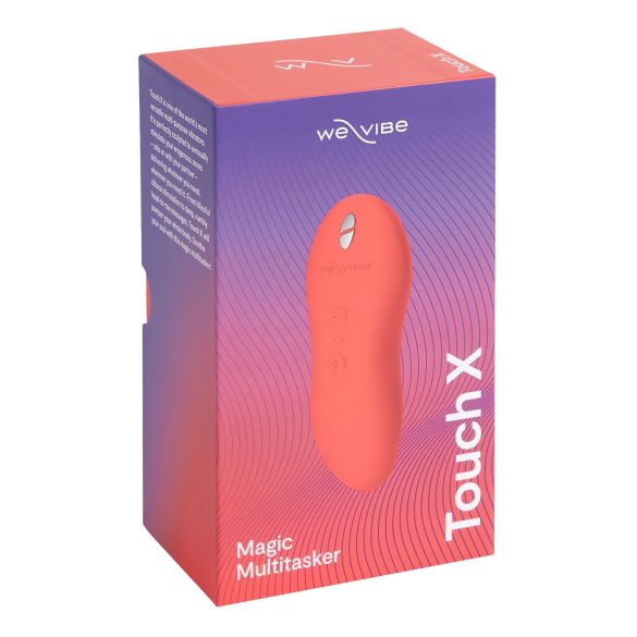 We-Vibe Touch X - vibrador recarregável à prova d'água para clitóris (coral)