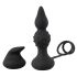 Rebel 2 em 1 - Vibrador Anal Sem Fio com Anel Peniano e Rádio (preto)