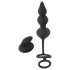 Rebel 2 em 1 - Vibrador Anal Sem Fio com Anel Peniano e Rádio (preto)