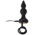 Rebel 2 em 1 - Vibrador Anal Sem Fio com Anel Peniano e Rádio (preto)