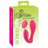 SMILE Calcinha Vibratória 2 em 1 com Controle Remoto e Bateria (Rosa)