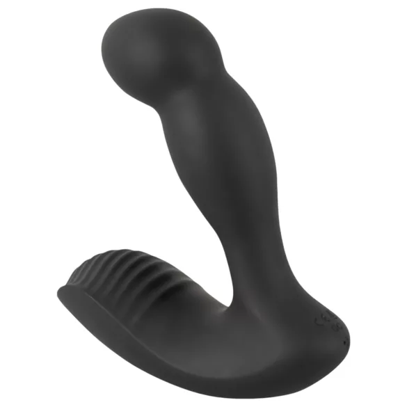 Rebel - vibrador próstata recarregável com controle remoto - silicone preto