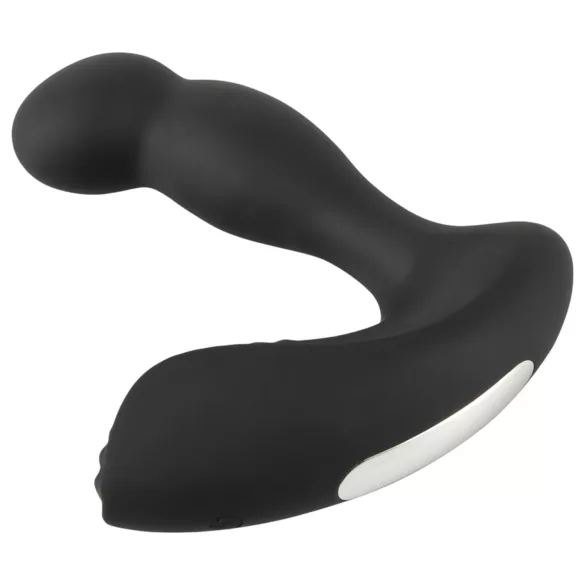 Rebel - vibrador próstata recarregável com controle remoto - silicone preto