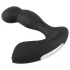 Rebel - vibrador próstata recarregável com controle remoto - silicone preto