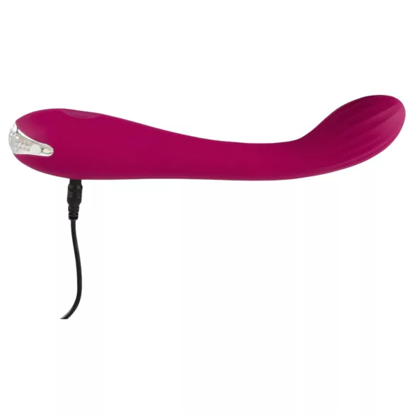 SMILE G-spot - vibrador ponto G recarregável texturizado silicone lilás