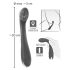 SMILE G-spot - Vibrador recarregável e texturizado para Ponto G (roxo)