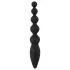 ANOS - vibrador anal com bolas - silicone preto