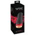 WYNE 01 - Masturbador aquecido, vibrador e sucção recarregável (preto)