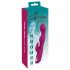 SMILE - Vibrador Flexível para Ponto A e G com Estimulador de Clitóris (roxo)