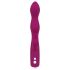 SMILE - Vibrador Flexível para Ponto A e G com Estimulador de Clitóris (roxo)