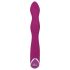 SMILE - Vibrador Flexível para Ponto A e G com Estimulador de Clitóris (roxo)