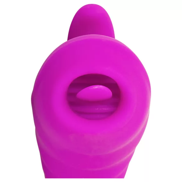 Javida - vibrador ponto G e clitóris - silicone roxo