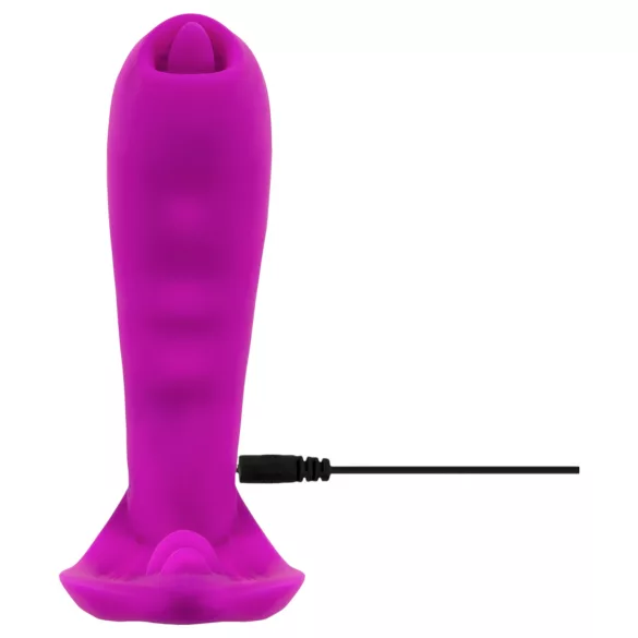 Javida - vibrador ponto G e clitóris - silicone roxo