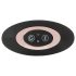 ANOS - vibrador anal remoto (preto)