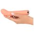 Mini Vibrador G-spot You2Toys peachy! recarregável (pêssego)