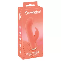   You2Toys - vibrador rabbit mini recarregável - silicone pêssego