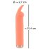 Coelhinho Vibrador Mini Peachy! You2Toys - Estimulador em Forma de Coelho (Pêssego)